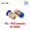 Reprap 3D Printer Tube Fitting Connector Bowden Hotend 1.75 mm